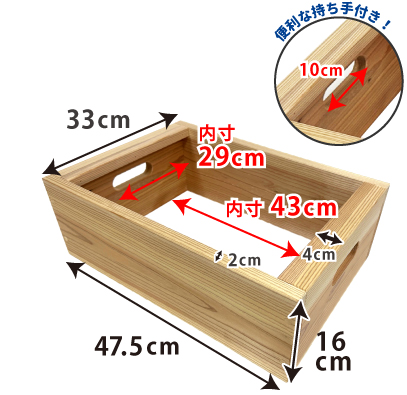 京の高級木枠(小) 土台木枠サイズ